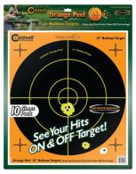 Caldwell Orange Peel Flake Off Bullseye Targets 12 Inch Bullseye 10 - 121066