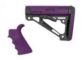 HOGUE AR15/M16 Kit-FG Beavertail Grip/OverMolded Collapsible Stock - 15656