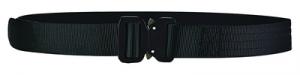 Cobra Tactical Belt Nylon Web Construction Size Small 30-33 Inches Black - CTB-BK-SM