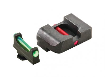 Target Competition Set For Glock 17-39 Green Fiber Front Fiber Red Fiber Rear - GF-401