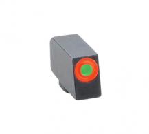 Front Tritium Night Sight For All For Glock Green With Orange Outline .200 Height .140 Width - GL-212-200-OR-C