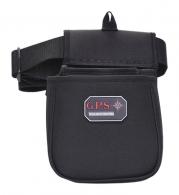 Contoured Double Shell Pouch With Web Belt Black - GPS-960CSP