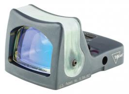 RMR Ruggedized Miniature Reflex Sight Dual Illuminated Fiber Optic and Tritium 9 MOA Green Dot Reticle Cerakote Sniper Gray - RM05-C-700208