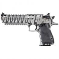 Magnum Research Desert Eagle .50 AE 6" IMB Stainless White Tiger Stripe 7+1 - DE50WTS