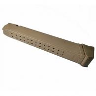 RWB MAG For Glock .40 S&W 31RD STEEL LINED TAN POLYMER - GC40T