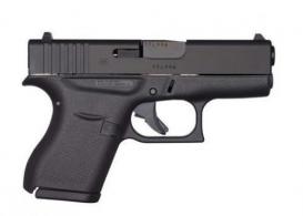 Glock 43x MOS Subcompact Handgun 9mm Luger 10/rd Magazine 3.41" Barrel Black USA REBUILT - UR43509XFRMOS