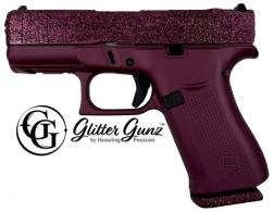 Glock 43X MOS Glitter Gunz Black Cherry - PX4350201FRMOSBC