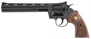Colt Python .357 Mag Walnut Target Grips with a Gold Colt Medallion - PYTHONBP8WTSBLEM Colt Python .357 Mag Walnut Target Grips with a Gold Colt Medallion - PYTHONBP8WTSBLEM