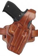 Bianchi 6 Tan Leather IWB 2-3 Colt;Ruger;S&W Similar K, L Frame Right Hand