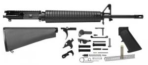 Del-Ton AR-15 Rifle Completion Kit 5.56 NATO 20" Barrel 1:9" Twist A2 Flash Hider Polymer Handguard Black RKT102