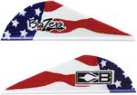 Bohning Blazer Vanes American Flag 100 pk.