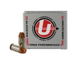 Underwood Xtreme Defender Hollow Point 45 ACP+P Ammo 135 gr 20 Round Box - 844