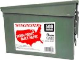 WIN AMMO 9MM LUGER (CASE OF 2) - WW9C