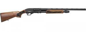Iver Johnson PAS12 Walnut/Black 26" 12 Gauge Shotgun - PAS12WOOD326