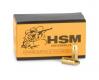 HSM 9MM LUGER 115GR Hollow Point SIERRA - 9MM-3-N