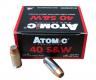 Atomic Ammo .40 S&W 155gr. Bonded JHP - 04850