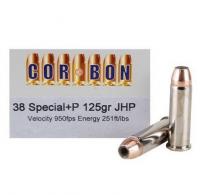 CORBON 38 SPECIAL 125GR JHP - SD38125S/20