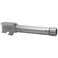 True Precision Threaded Barrel for Glock 17 Silver - tpg17bxt
