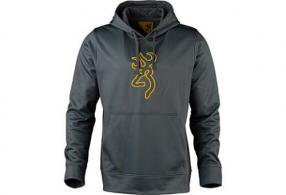 Browning Tech Hoodie Grey Size: Large