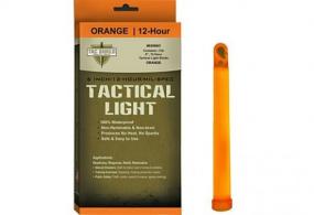 TAC SHIELD TACTICAL LIGHT STICK 12 HOUR 6" ORANGE 10PK - 03086O