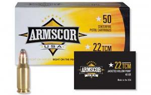 ARMSCOR 22TCM 40GR JHP 50/1000