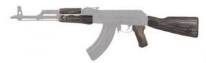 TMBSMTH AK47 WOOD STK SET(BLK LAM) - TIM06000 BLACK