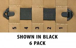 BlackHawk SPEEDCLIP 6 PACK/ #5 5" Black - 38C506BK