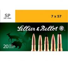 Main product image for S&B 7X57 139GR SP 20rd box