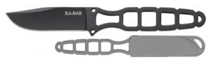 KBAR SKELETON KNIFE 2.5" PLN Black - 1118BP