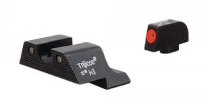 Trijicon HD XR Night Set for Glock Large Frame Green/Orange Outline Tritium Handgun Sight - GL604-C-600841