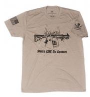 SPIKE'S TSHIRT STOPS ISIS GRAY 2X - SGT1071-2X