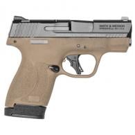 Smith & Wesson M&P 9 Shield Plus Flat Dark Earth/Black 9mm Pistol - 13636
