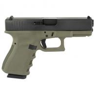 Glock 19 GEN3 9mm 15rd 4.02 Compact Moss Green/Black