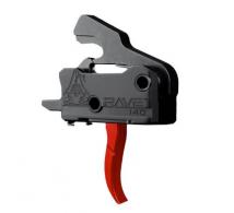 RISE Armament RAVE 140 AR-15 Curved Trigger Red
