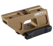 Unity Tactical FAST Micro Red Dot Mount Flat Dark Earth - FST-COMF