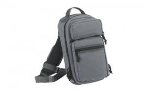 US PeaceKeeper, EDC Sling Pack, Shoulder Bag, Urban Gray, 600 Denier Polyester, 8.5x17x5.5 - P51320