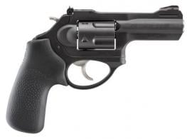 Ruger LCRx 9mm 3" 5 Shot Revolver, Black Hogue Grips - 05445