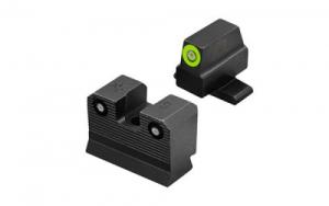 XS Sights R3D 2.0 Tritium Night Sight Suppressor Height, Green Front Outline, Green Tritium Front/Rear - SI-R203P-6G