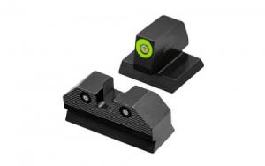 XS Sights R3D 2.0, Tritium Night Sight, Standard Height, Green Front Outline, Green Tritium Front/Rear - MR-R201S-6G