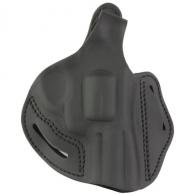 MGArmory Universal Ambidextrous Automobile and Carry Holster Black Leather