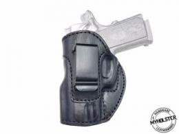 Black / Left Astra A-75 Leather IWB Inside the Waistband holster