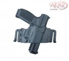 Akar Scorpion OWB Kydex Gun Holster W/Quick Belt Clips Fits Glock 17,19, 26, 44 and Similar Frames - P1001