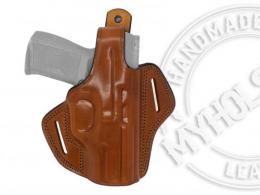 BROWN CANIK TP9 OWB Thumb Break Leather Belt Holster