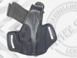 BLACK Sig Sauer P224 SAS OWB Thumb Break Right Hand Leather Belt Holster - 42862288896156