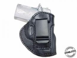 Black Springfield Micro Compact 1911 IWB Inside the Waistband Right Hand Leather Holster