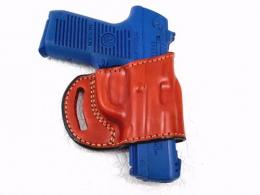 Brown Springfield XD-S Mod.2 .45ACP Pistol OWB Yaqui Slide Style Right Hand Leather Holster