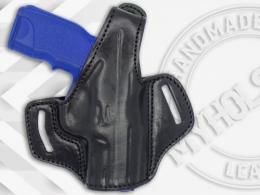 Black OWB Thumb Break Right Hand Leather Belt Holster Fits STEYR MANNLICHER M-A1