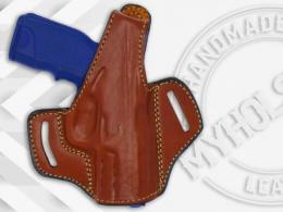 Brown OWB Thumb Break Right Hand Leather Belt Holster Fits STEYR MANNLICHER M-A1