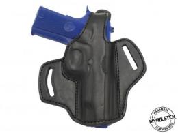 Black / Right Sig Sauer 1911 FASTBACK EMPEROR SCORPION CARRY 4.2" OWB Thumb Break Right Hand Leather Belt Holster