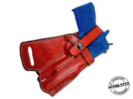 Brown / Right SOB Small Of the Back Holster Fits GLOCK 19 - Pick your Hand & Color -